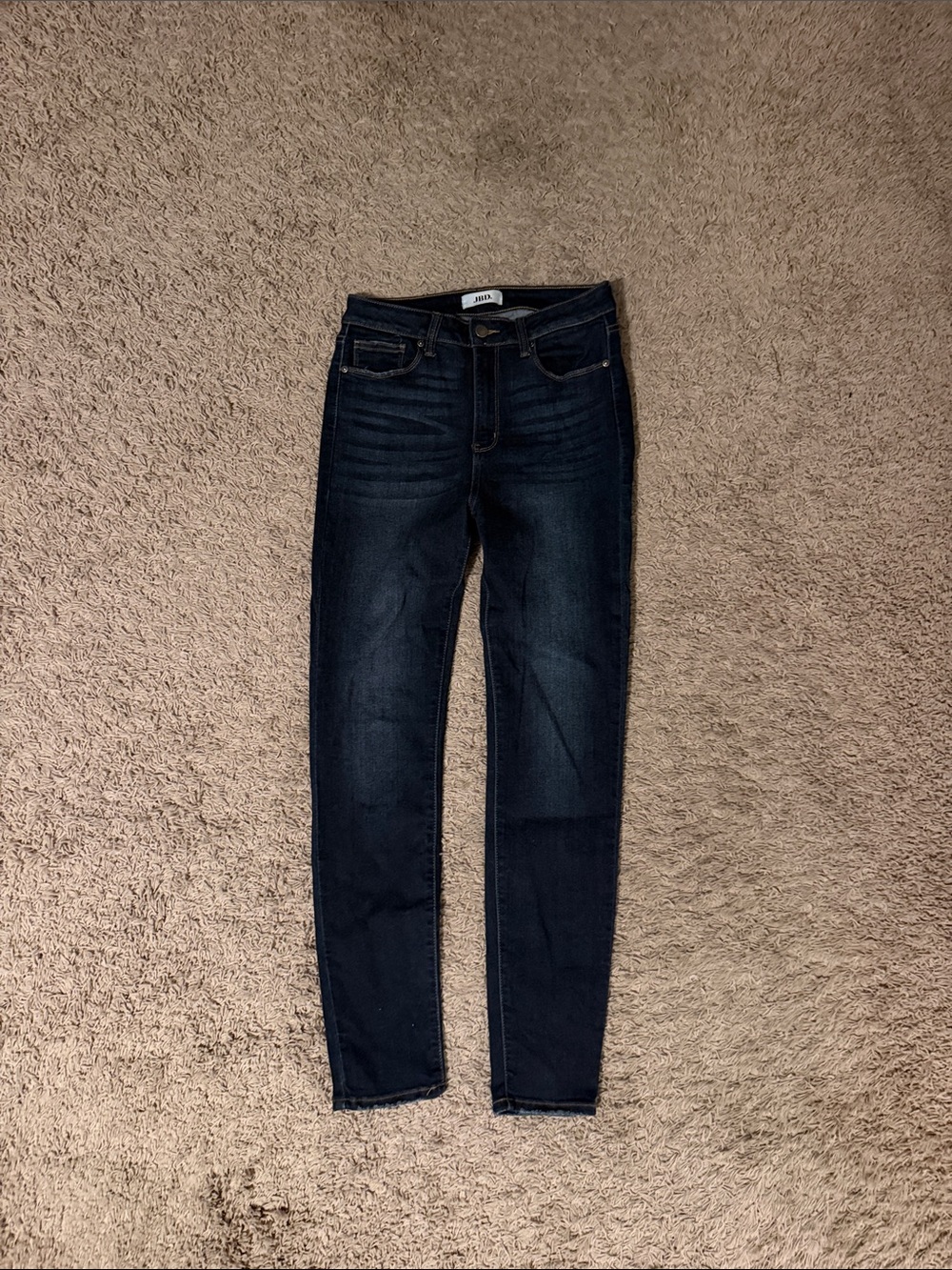 Dark Blue Skinny Jeans - JBD denim